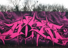 Graffiti Wall - Photo by MoseOne - mose, karlsruhe, combo (2017)