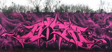 Graffiti Wall - Photo by MoseOne - mose, karlsruhe, combo (2017)