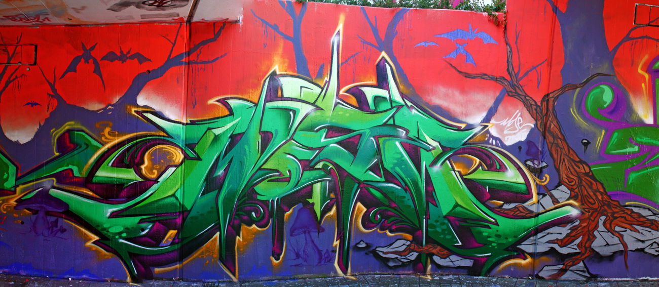 Graffiti Wall in Deutschland - Photo by MoseOne (2016)