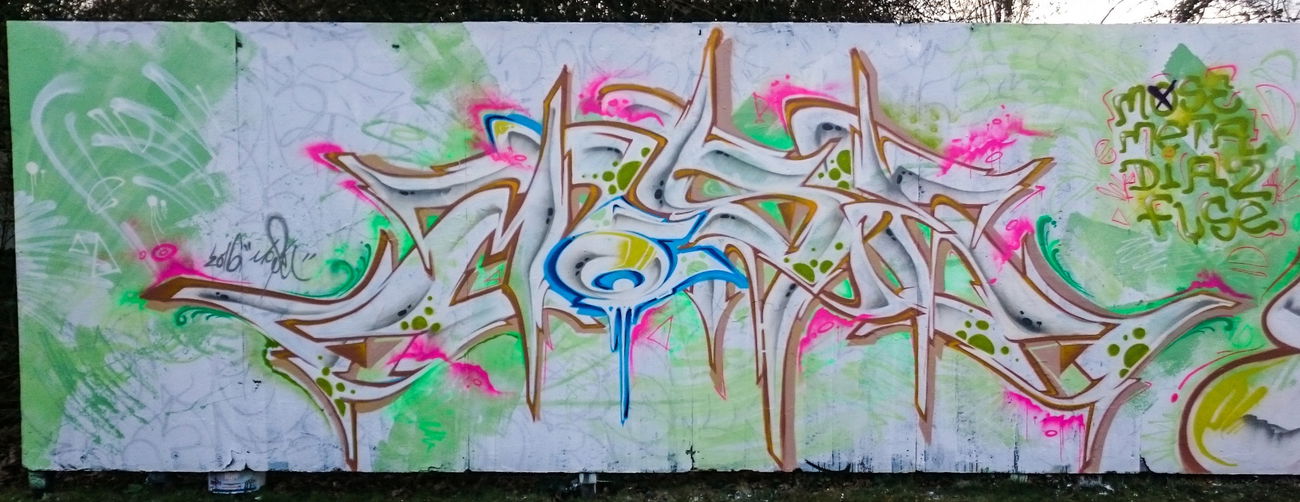 Graffiti Wall - Photo by MoseOne - Mose, Combo (2016)