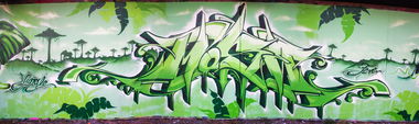 Graffiti Wall - Photo by MoseOne - mose, durlach, karlsruhe (2016)