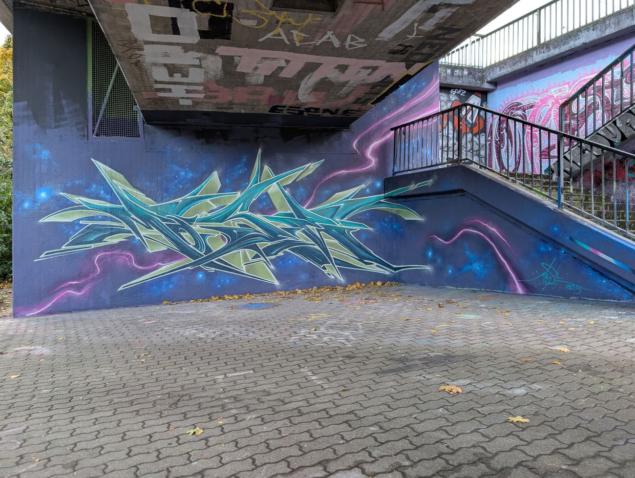 Graffiti Wall - Photo by MoseOne (2025)