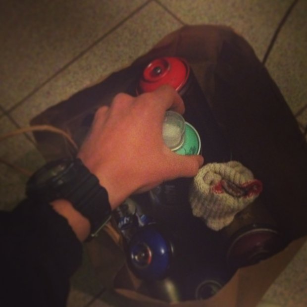 Graffiti Artwork - Photo by Mosepaint - paint, attack