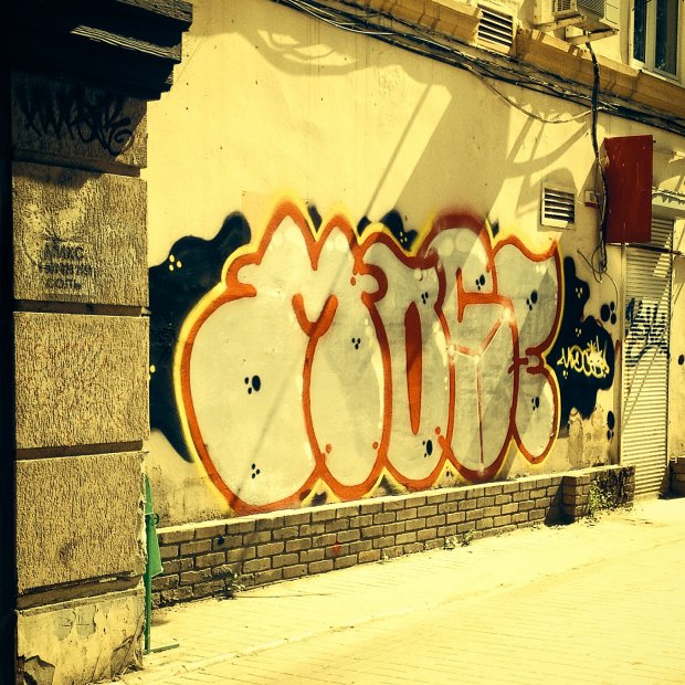 Graffiti Bombing - Photo by Mosepaint - mose, voronezh