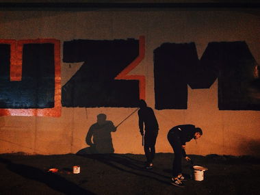 Graffiti Bombing - Photo by Mosepaint - voronezh, mose, g-niki