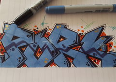 Graffiti Sketch - Photo by Movie4k (2015)