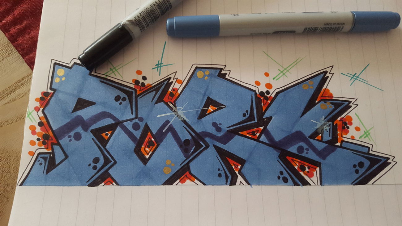 Graffiti Sketch - Photo by Movie4k (2015)