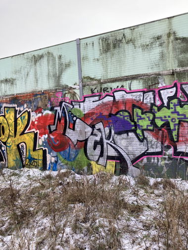 Graffiti Wall - Photo by Mozk - oldschool, poland