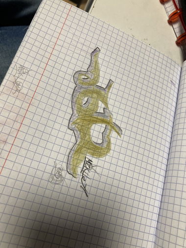 Graffiti Sketch - Photo by Mozk