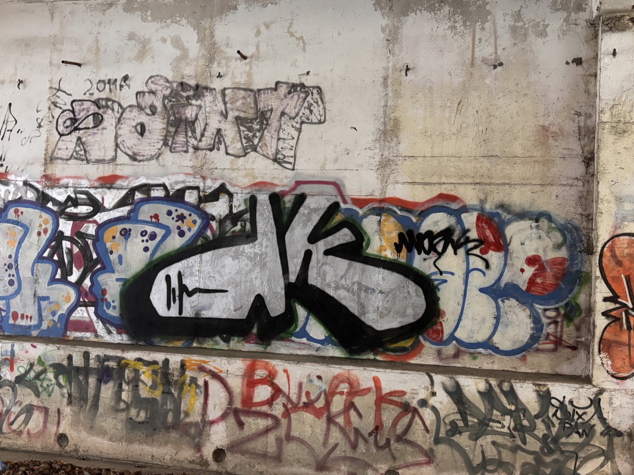 Graffiti Wall in Szczecin - Photo by Mozk (2026)