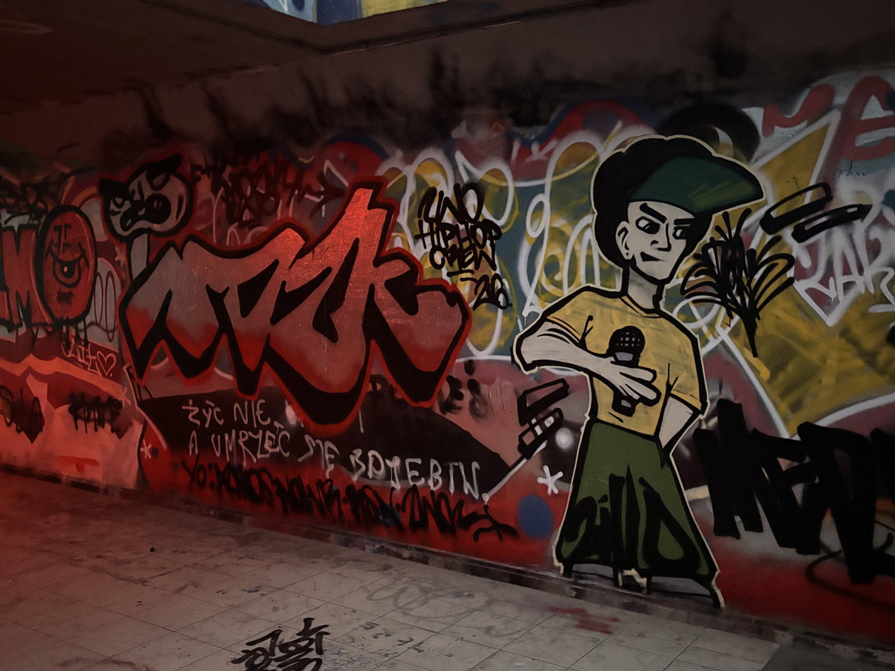 Graffiti Wall in Szczecin - Photo by Mozk - nalegalu