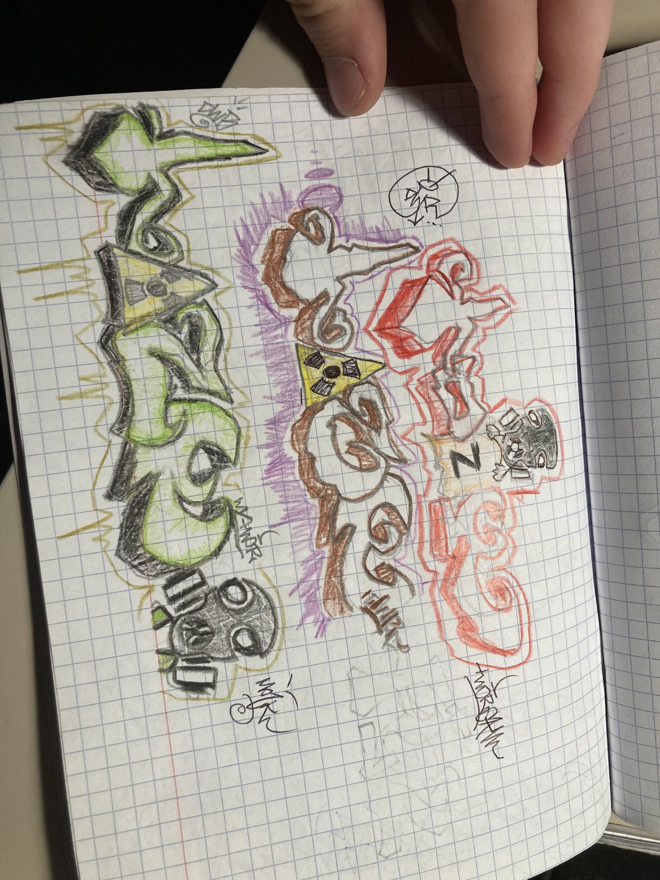 Graffiti Sketch - Photo by Mozk
