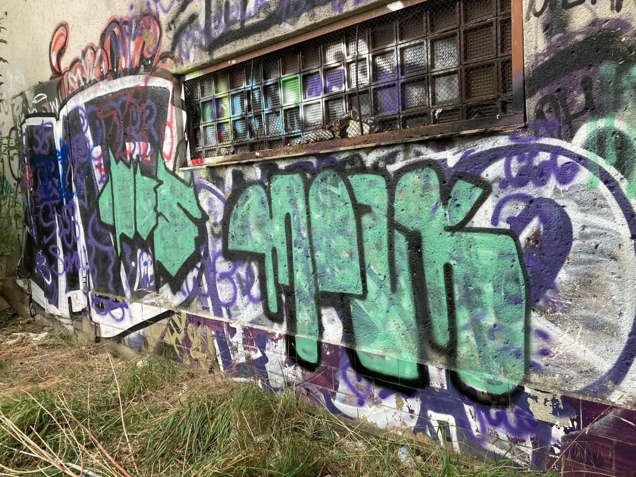 Graffiti Wall in Szczecin - Photo by Mozk