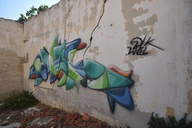 Graffiti Wall in Istanbul - Photo by MrBrotlosekunsT - brotlosekunst, OII, Mr (2013)