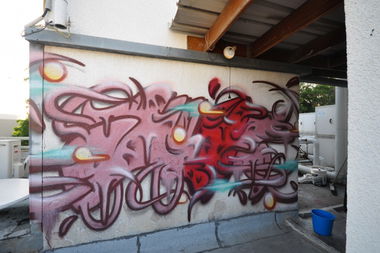 Graffiti Wall in Tel Aviv - Photo by MrBrotlosekunsT - Brotlosekunst, wel, wel91 (2013)