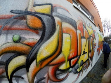 Graffiti in Bernau bei Berlin - Photo by MrBrotlosekunsT - Bernau, Brotlosekunst, Desq (2014)
