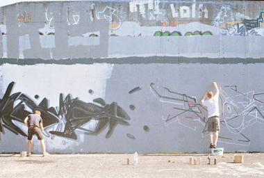 Graffiti Artwork in Berlin - Photo by MrBrotlosekunsT (2016)