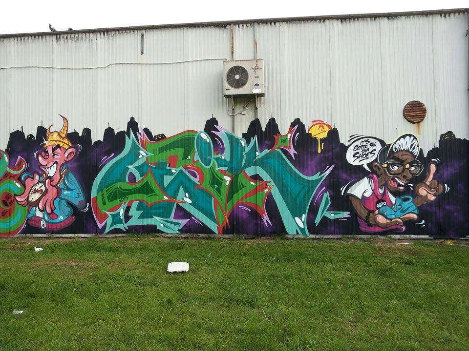 Graffiti Wall - Photo by MrCE85 - 2015