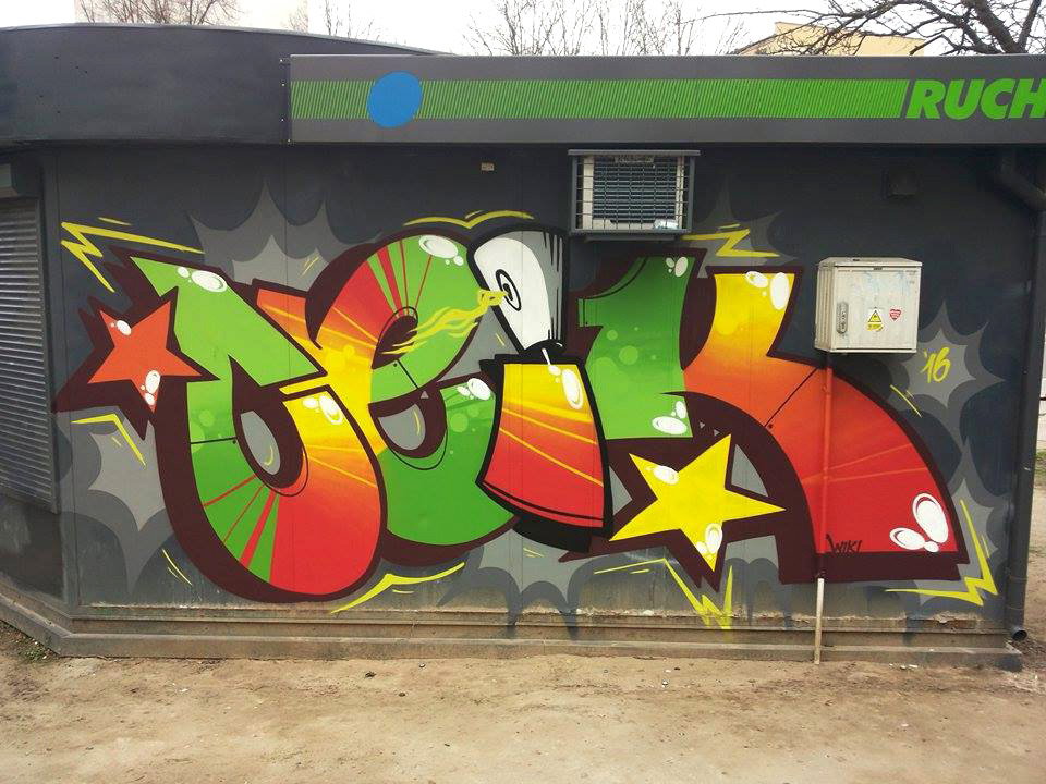 Graffiti Wall - Photo by MrCE85 - 2016 (2016)