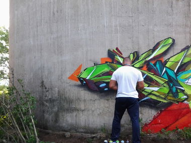 Graffiti Artwork in Miskolc - Photo by MrEx - Supe