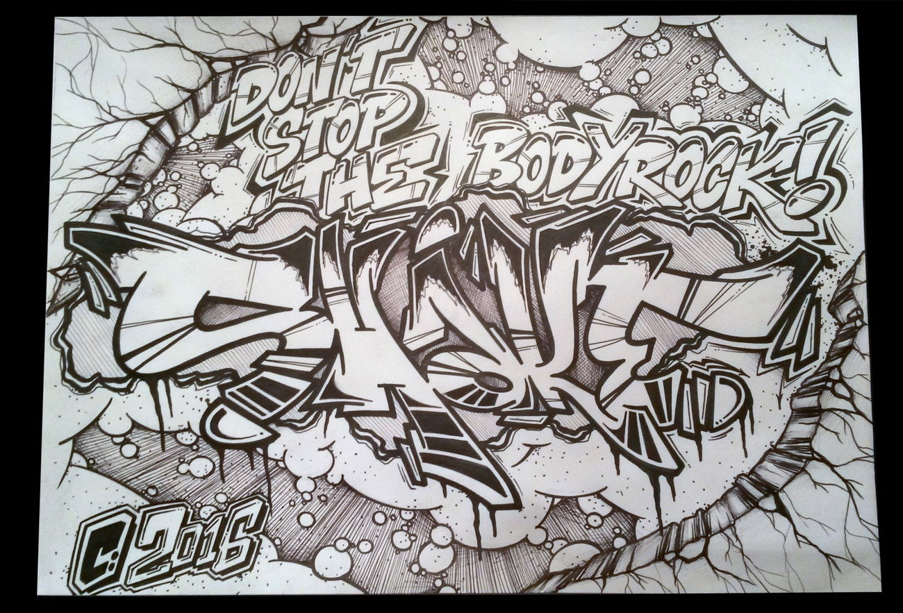 Graffiti Sketch - Photo by MrFresh