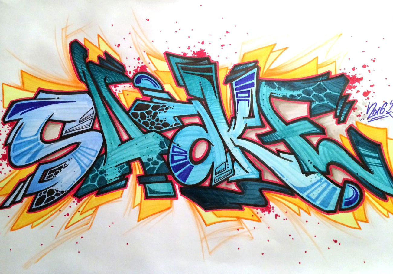 Graffiti Sketch - Photo by MrFresh