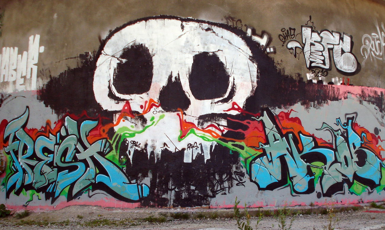 Graffiti Wall - Photo by MrFresh