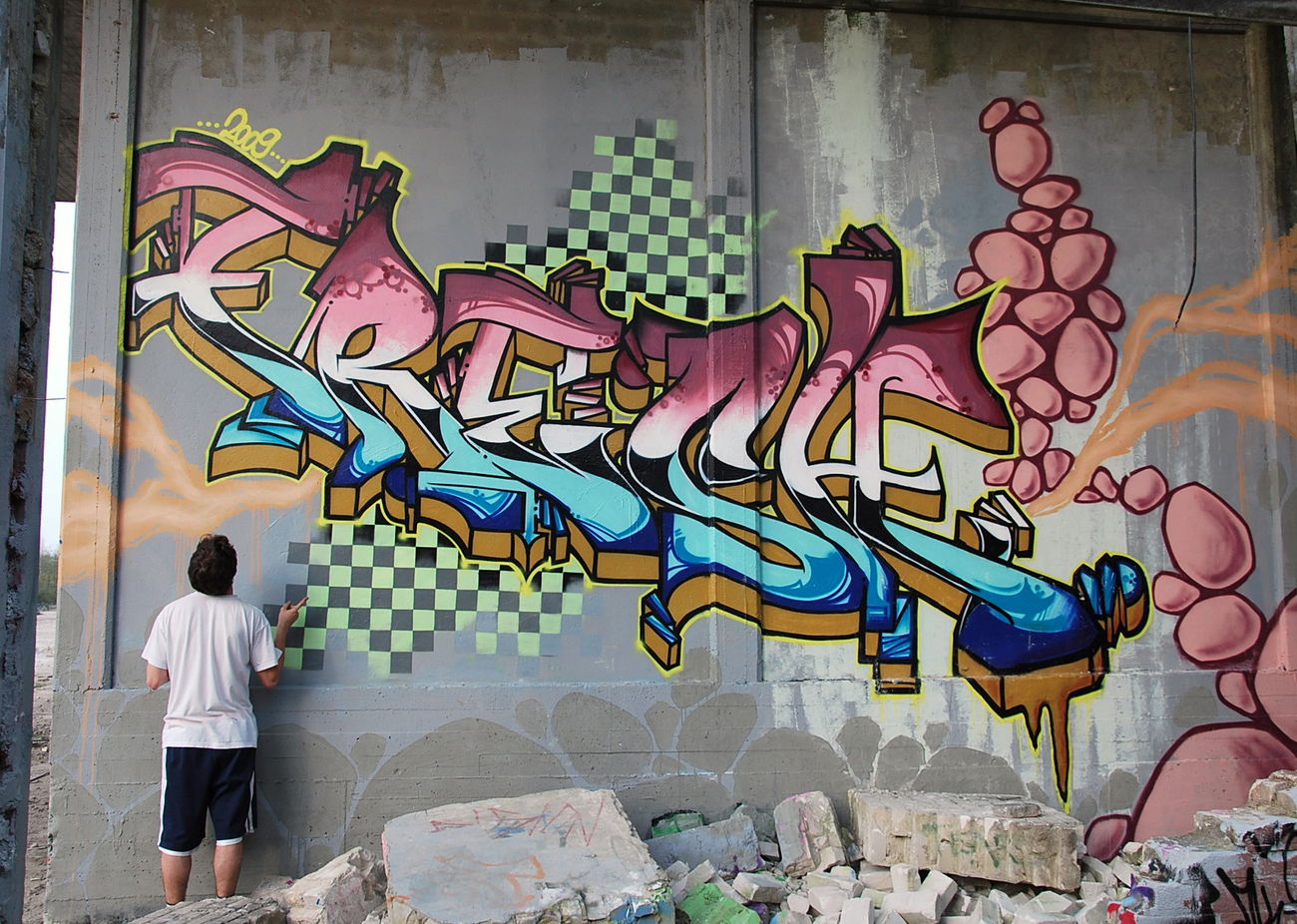 Graffiti Wall - Photo by MrFresh