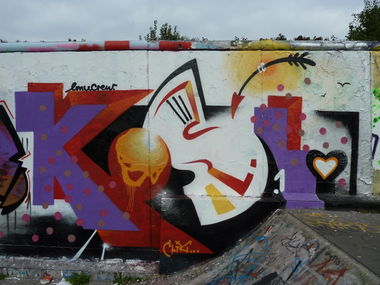 Graffiti Wall - Photo by MrGraff - Kosi, Acro, emu (2013)