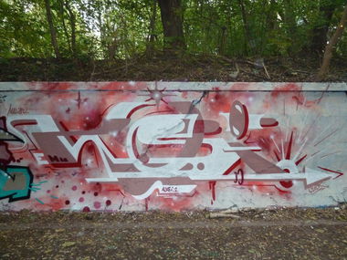 Graffiti Wall - Photo by MrGraff - Kosi, Soek, Acro (2013)