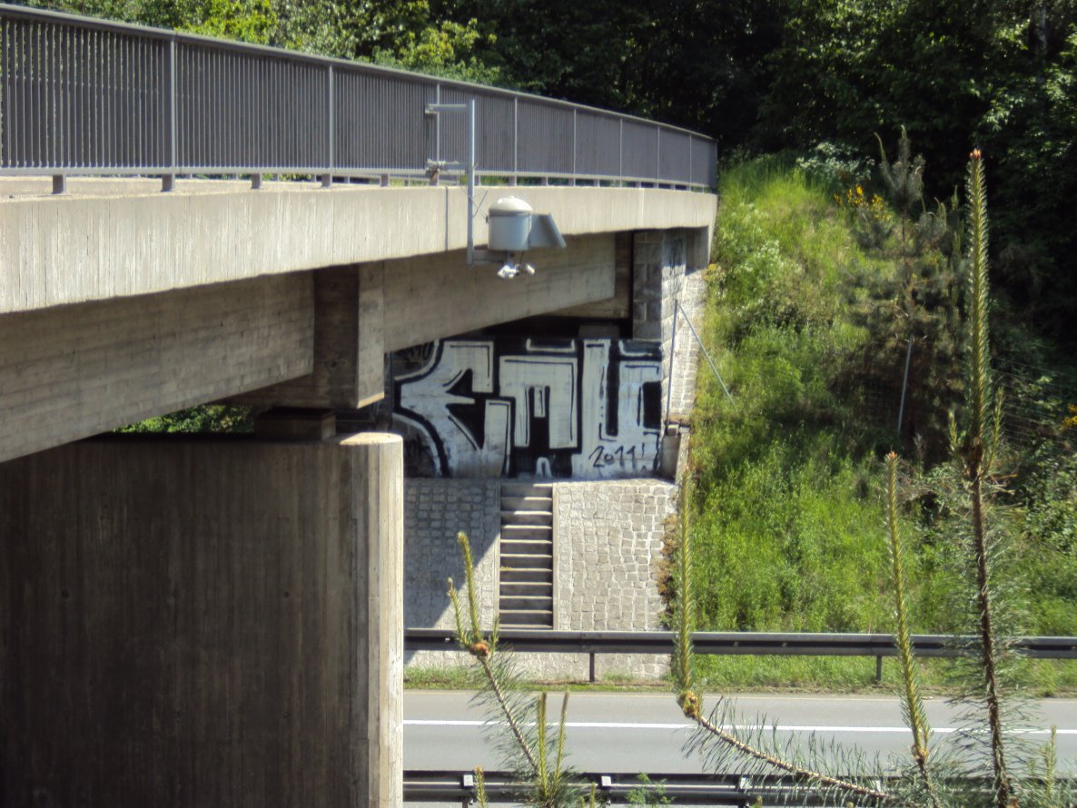Graffiti Bombing - Photo by MrGraff - emu, Dresden (2011)