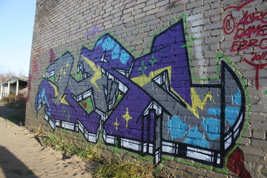 Graffiti Wall - Photo by MrGraff - Acro, EMU (2011)