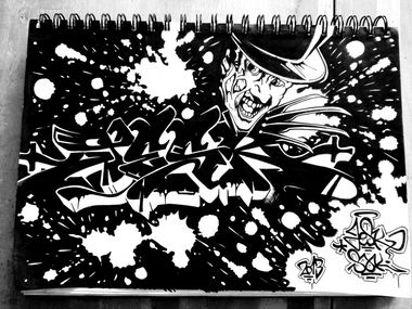 Graffiti Wall - Photo by MrJesk - jesk, sjk