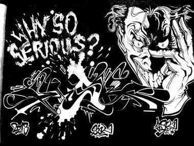 Graffiti Sketch - Photo by MrJesk