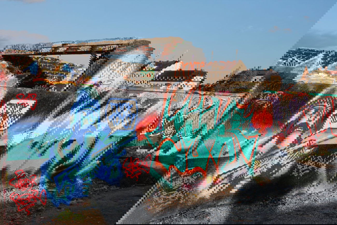 Graffiti Wall - Photo by MrJesk - Jesk, Sjk