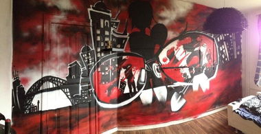 Graffiti Wall - Photo by MrJoker - Mr, Joker, Kiel