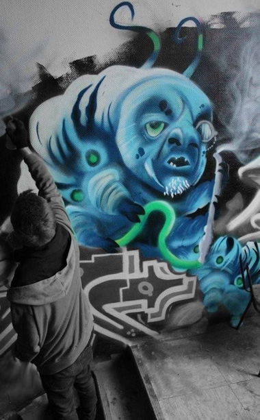 Graffiti Wall - Photo by MrJoker - Mr, Joker, kiel