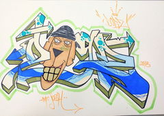 Graffiti Wall in CANADA - Photo by MrJosh (2018)