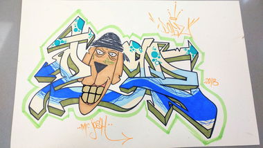 Graffiti Wall in CANADA - Photo by MrJosh (2018)