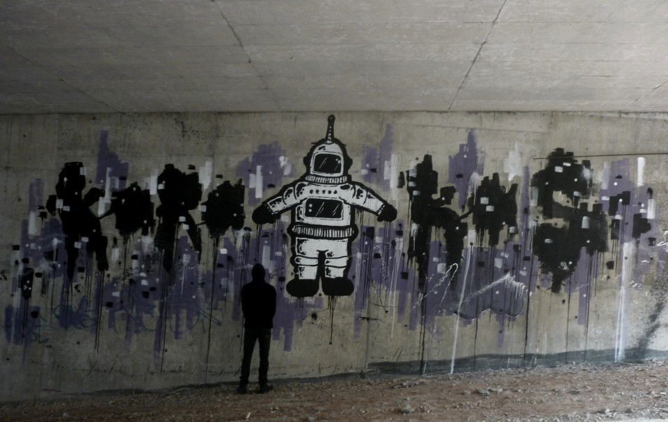 Graffiti Street Art in Athens - Photo by MrKarakas (2012)