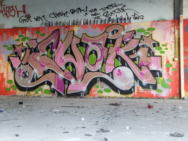 Graffiti Wall - Photo by MrLOSE - EWAK, LOSE, LOZE (2013)