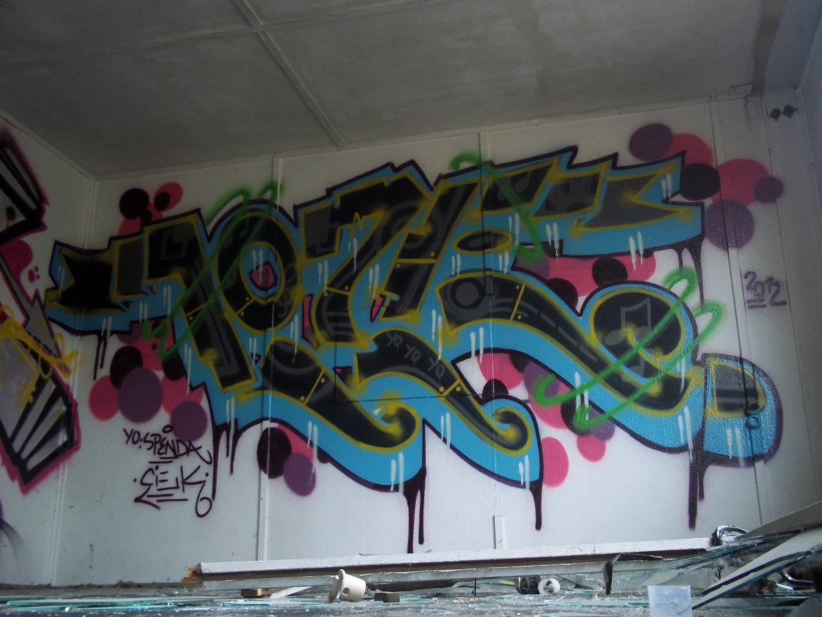 Graffiti Wall - Photo by MrLOSE - LOSE, LOZE (2012)