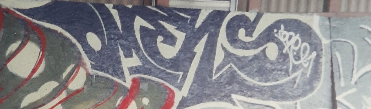 Graffiti Wall in Mcallen tx - Photo by MrOmen956 - OmenGraffitiTexas956 (2007)