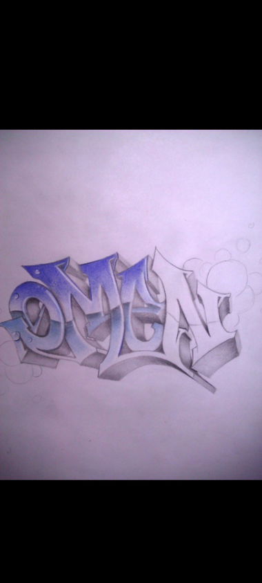 Graffiti Sketch in Mcallen tx - Photo by MrOmen956 (2005)