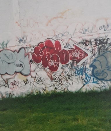 Graffiti Wall in Mcallen - Photo by MrOmen956 - omen, phame, kevo (2007)