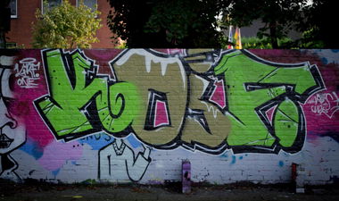 Graffiti Wall - Photo by MrROISIUS - KIRF, ROIS, OF (2014)