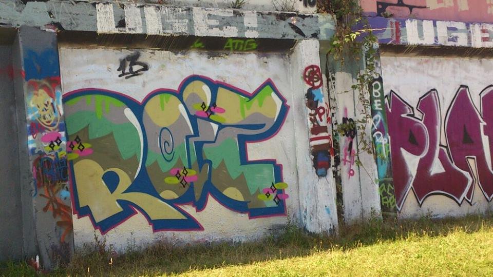 Graffiti Wall - Photo by MrROISIUS - Rois, old, fp (old)