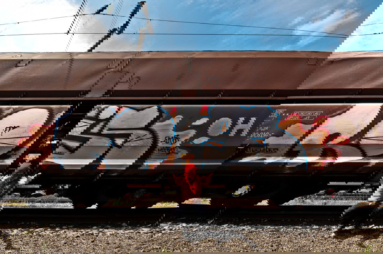Graffiti Train - Photo by MrROISIUS - rois, fp, cargo (k13)