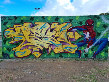 Graffiti Wall - Photo by MrReka - spiderman, marvel (2020)