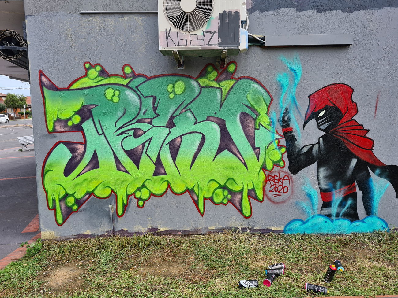 Graffiti Wall - Photo by MrReka - character, shop (2020)